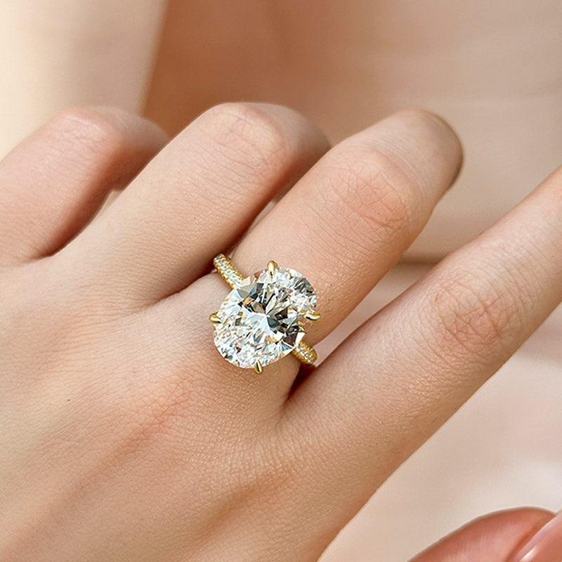 Premium Oval Engagement Ring
