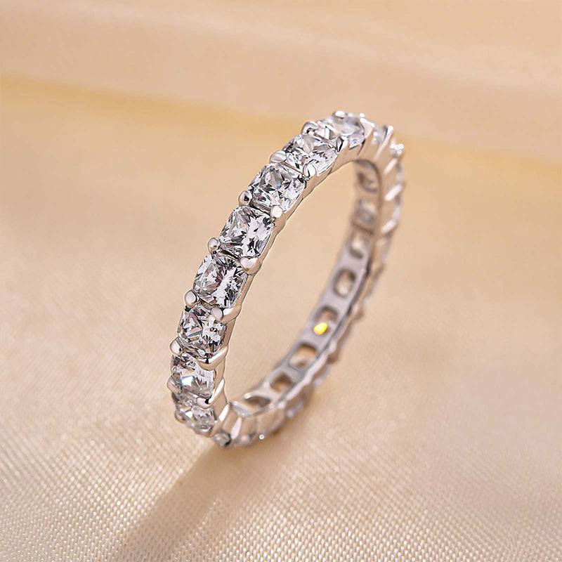 Allora Square Eternity Band