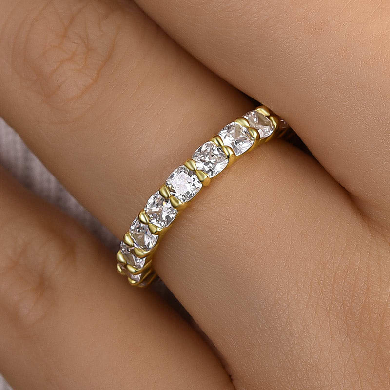 Allora Square Eternity Band