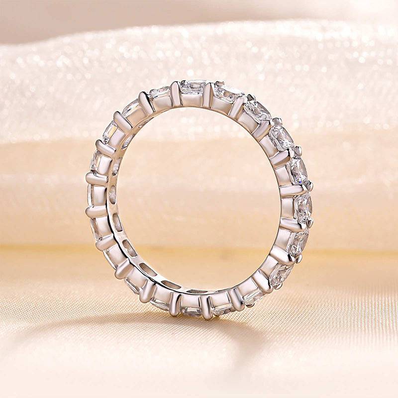 Allora Square Eternity Band