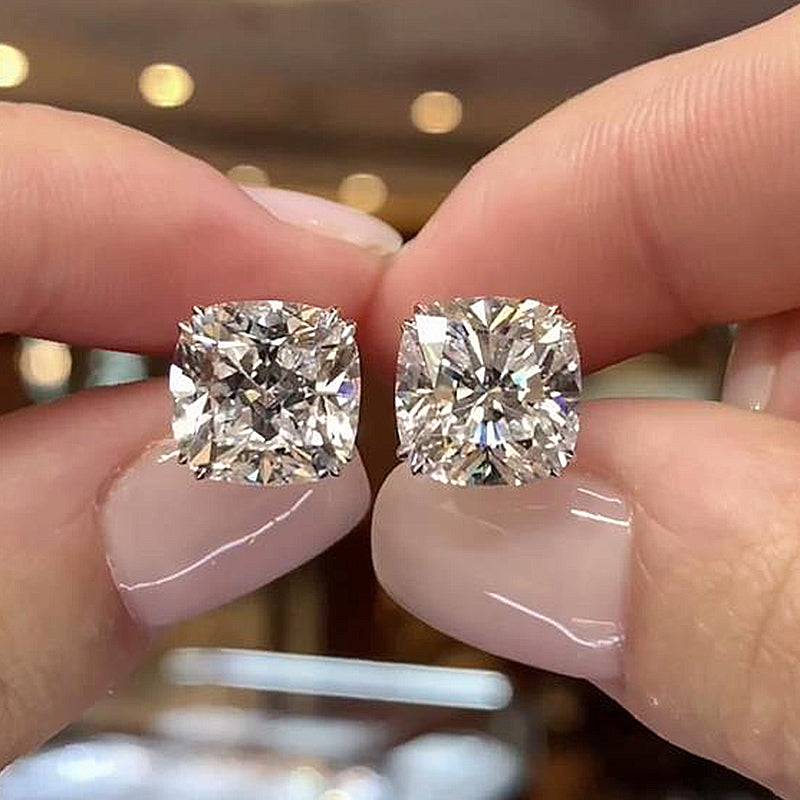 Classic Square Stud Earrings