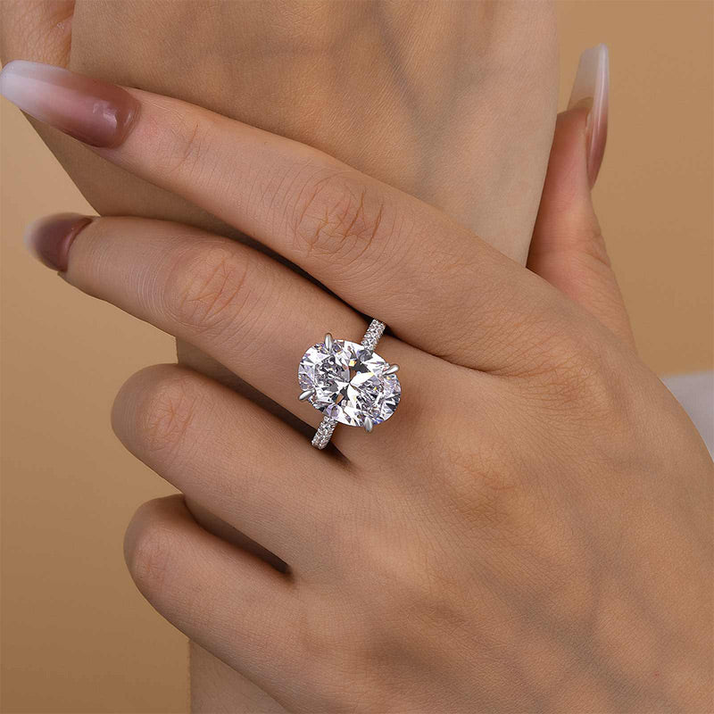Premium Oval Engagement Ring