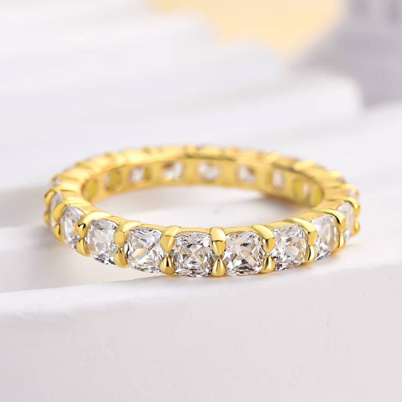 Allora Square Eternity Band