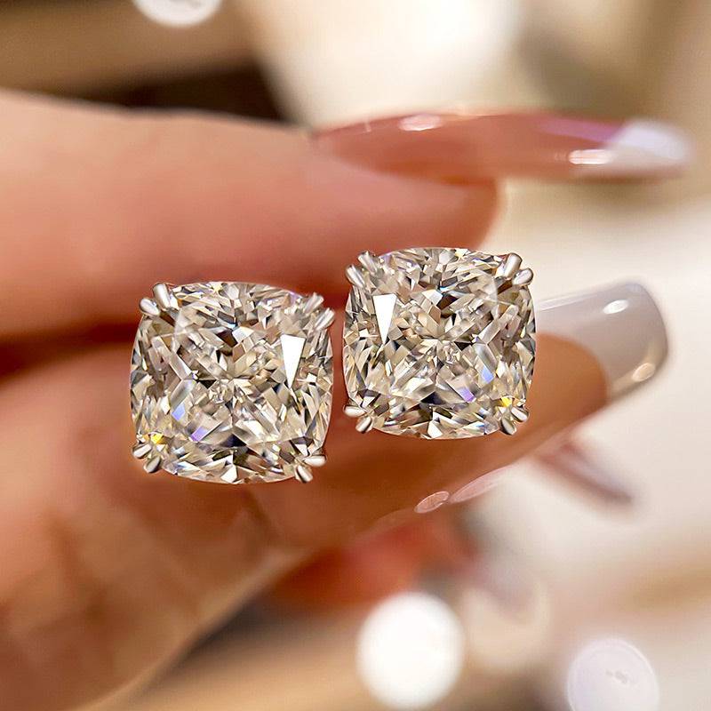 Classic Square Stud Earrings
