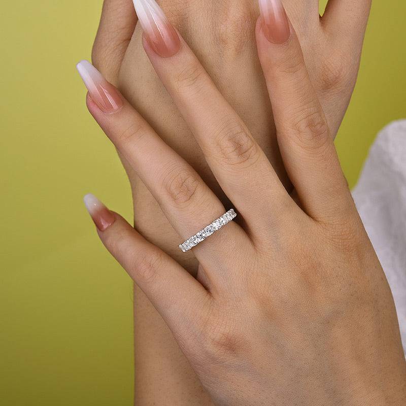 Allora Square Eternity Band