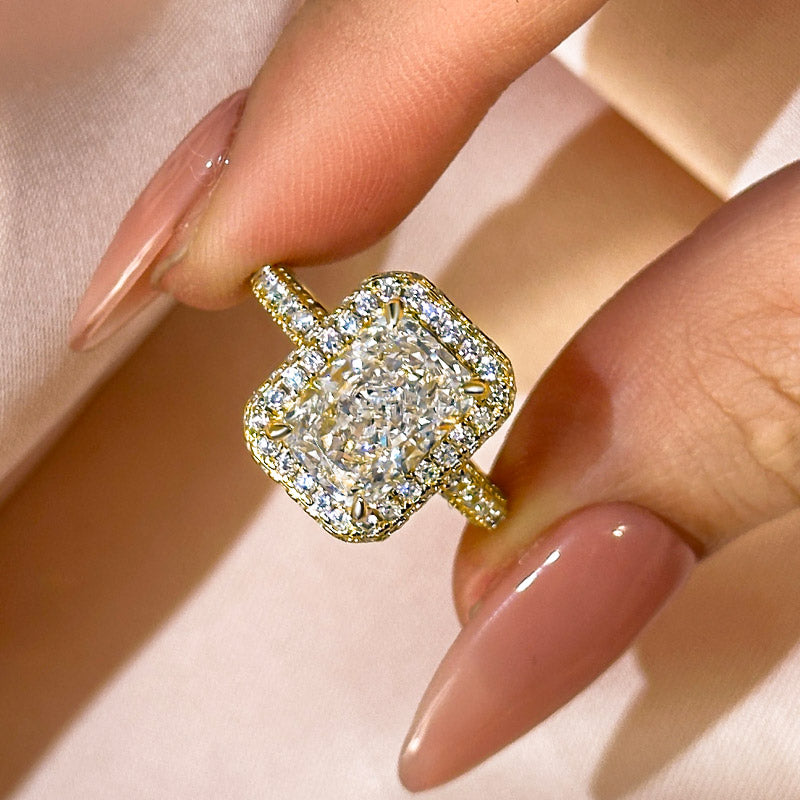 Allora Radiant Halo Ring