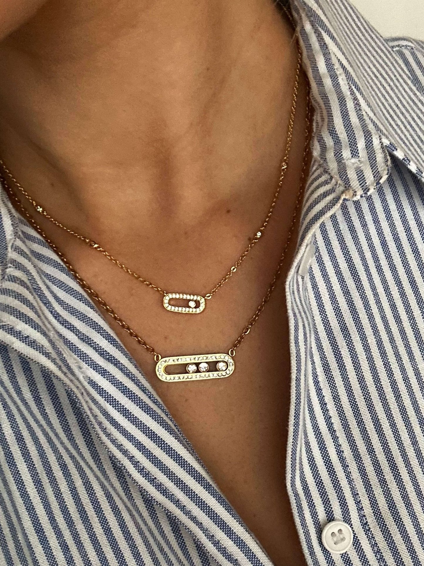 Collier à triple breloque Allora
