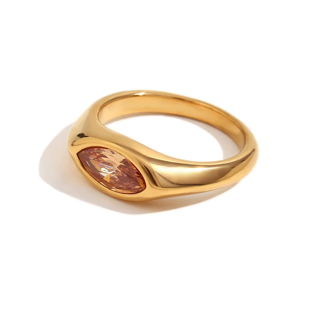 Golden Spectrum Ring