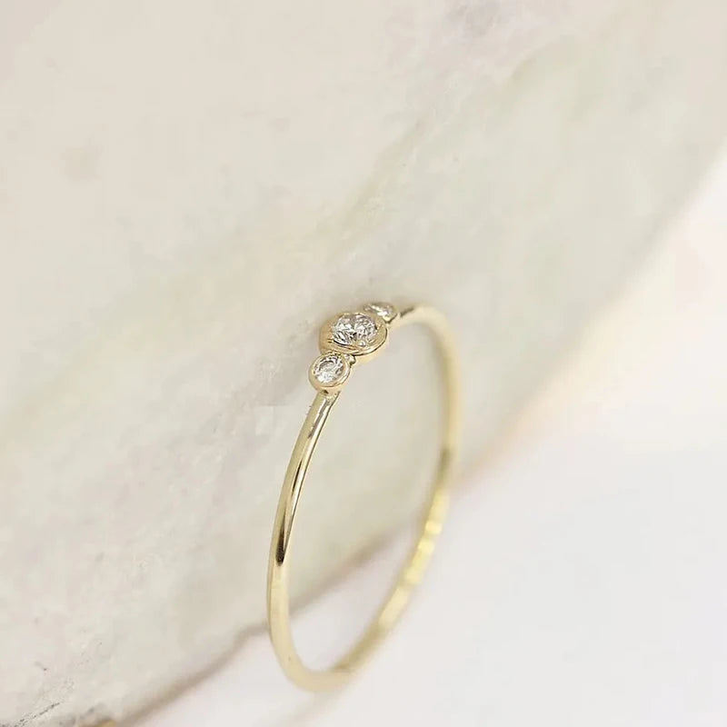 Trinity Sparkle Ring