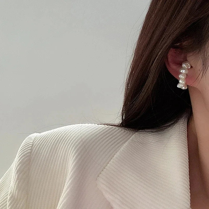 French Pearl Fake Piercing