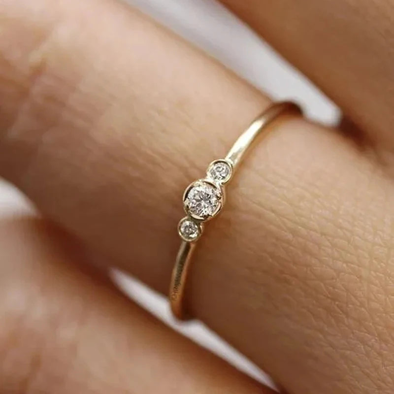 Trinity Sparkle Ring