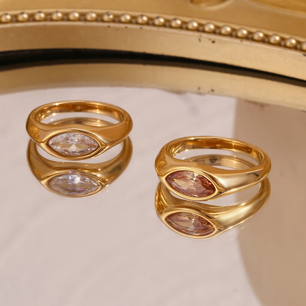 Golden Spectrum Ring