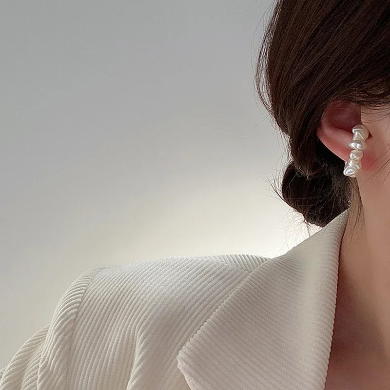 French Pearl Fake Piercing