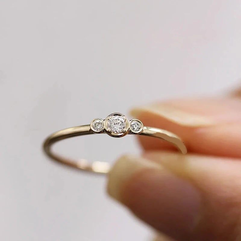 Trinity Sparkle Ring