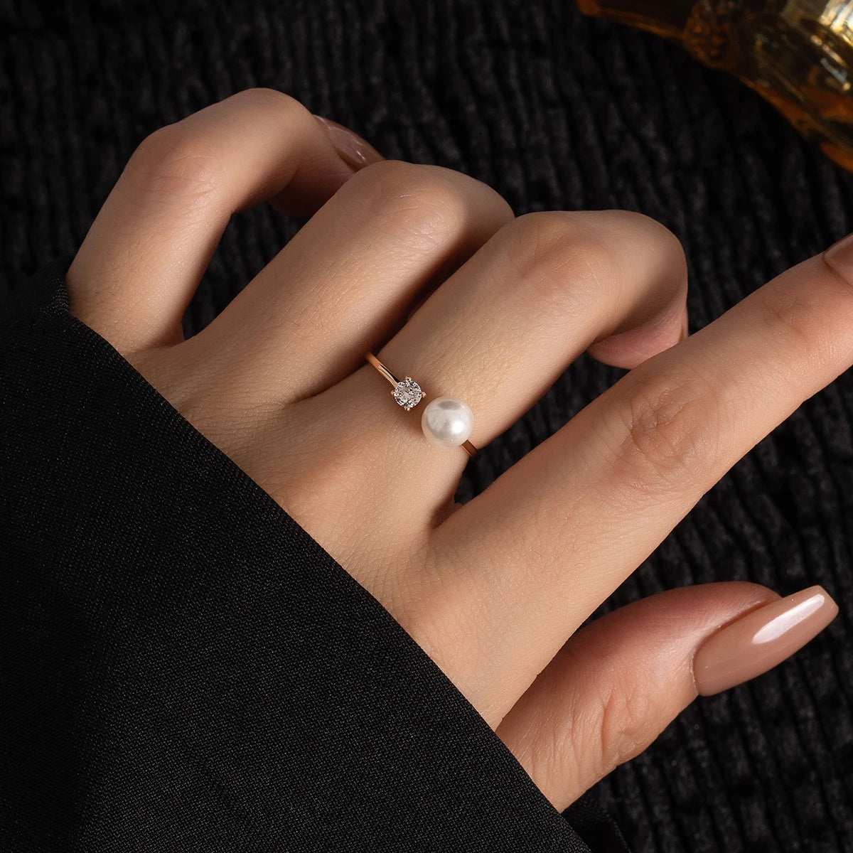 Luna Étoilée Ring