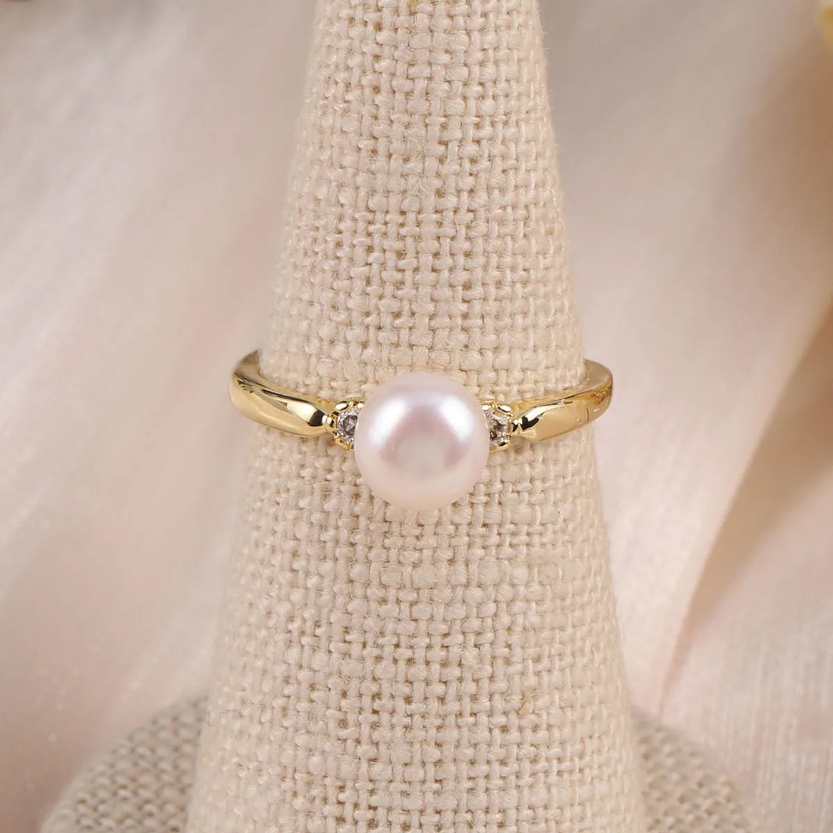 Éclat de Perle Ring