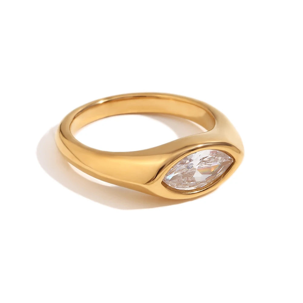 Golden Spectrum Ring