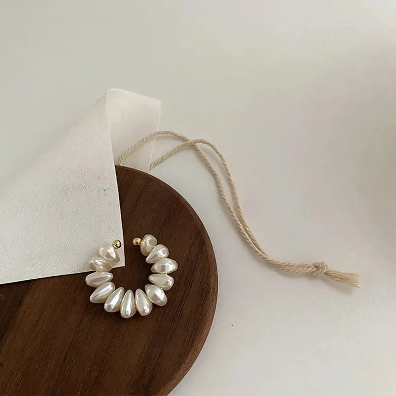 French Pearl Fake Piercing