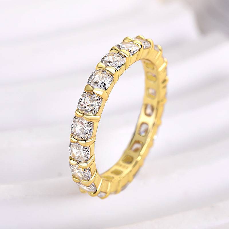 Allora Square Eternity Band