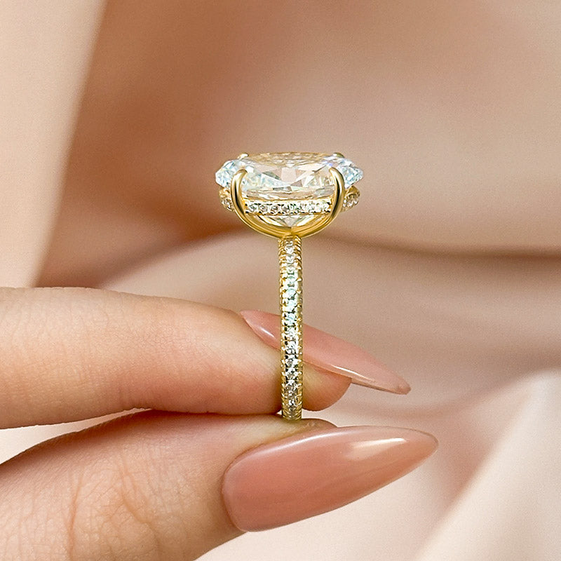 Premium Oval Engagement Ring