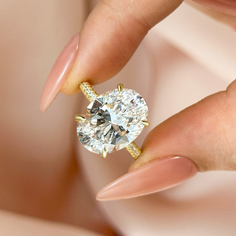 Premium Oval Engagement Ring