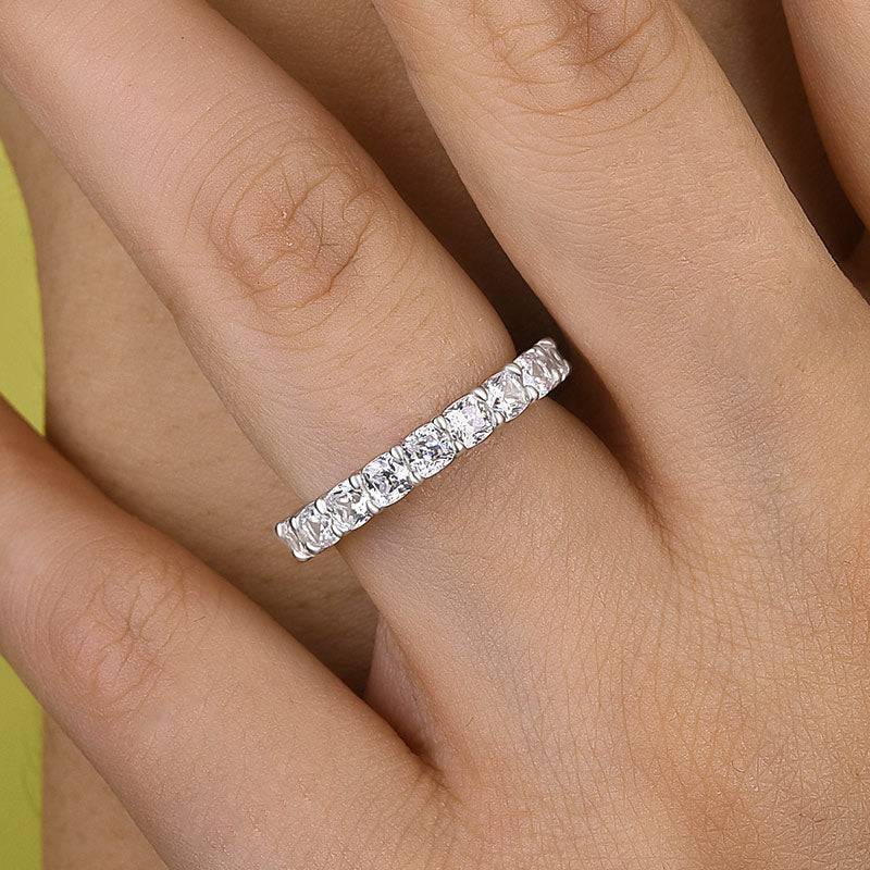 Allora Square Eternity Band