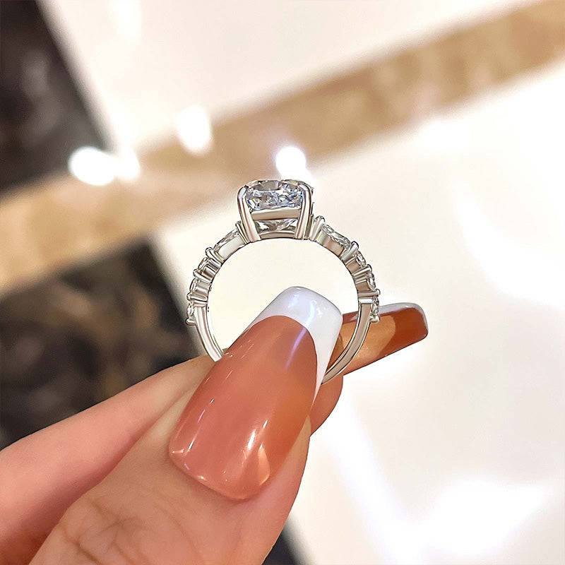 Allora Pear Diamond Ring