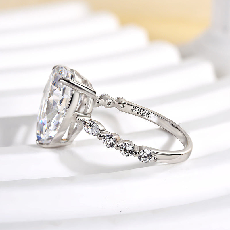 Allora Pear Diamond Ring