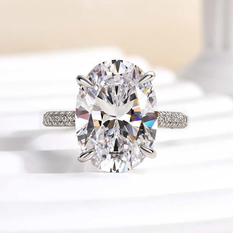 Premium Oval Engagement Ring