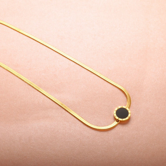 Luxe Roman Necklace - Gold Plated