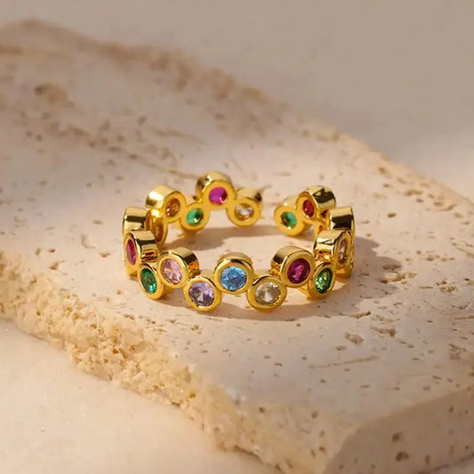 Allora Waterproof Gemstone Ring