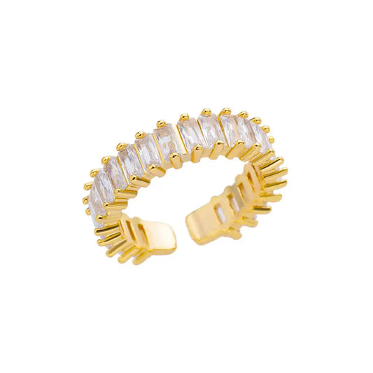 Allora Waterproof Crystal Row Ring
