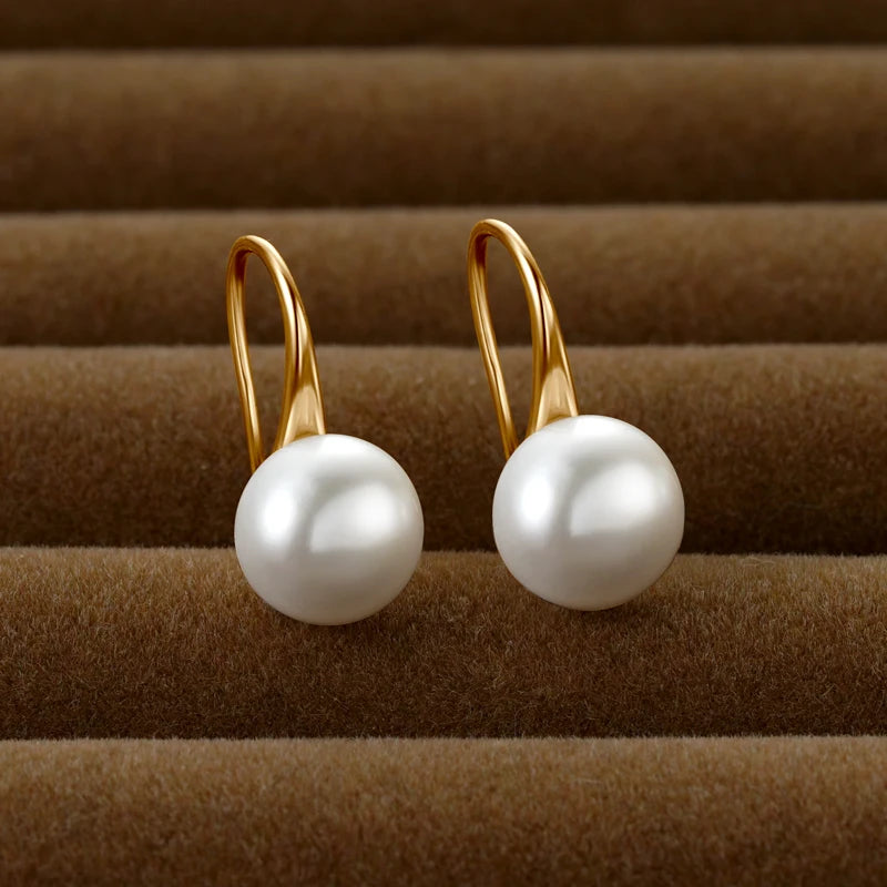 Boucles d'oreilles pendantes en soie