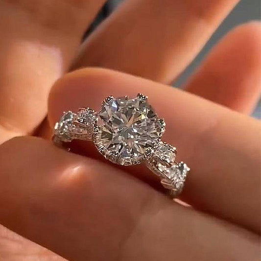 Allora Moissanite Bloom Ring
