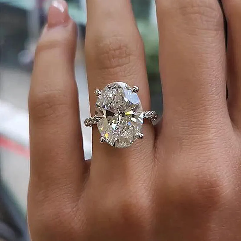 Premium Oval Engagement Ring