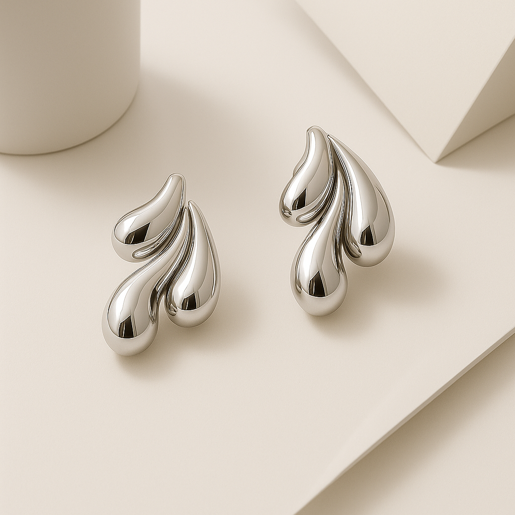 Boucles d'oreilles en forme de larme imperméables Allora